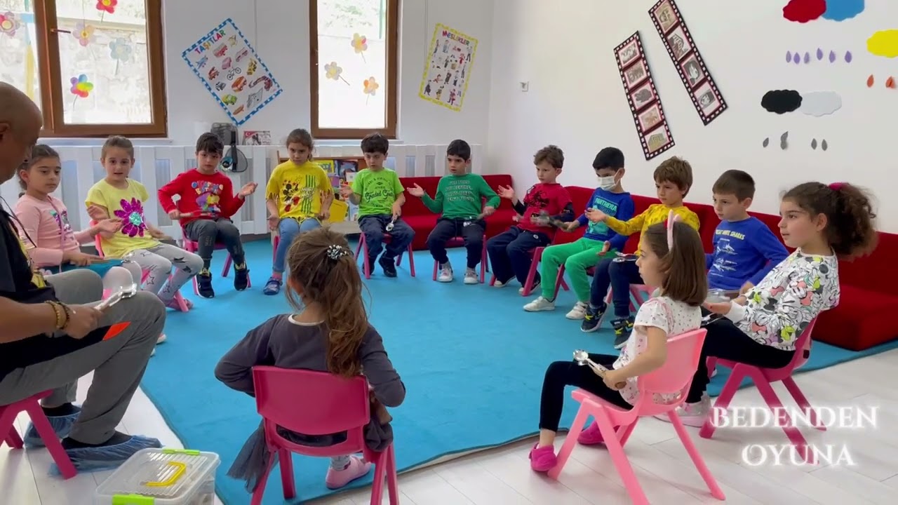 Okul Öncesi Kaşıklar ile Ritim