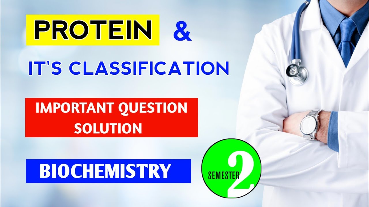 Protein and it's classification। Biochemistry 2nd semester। B Pharm। Shahruddin Khan।