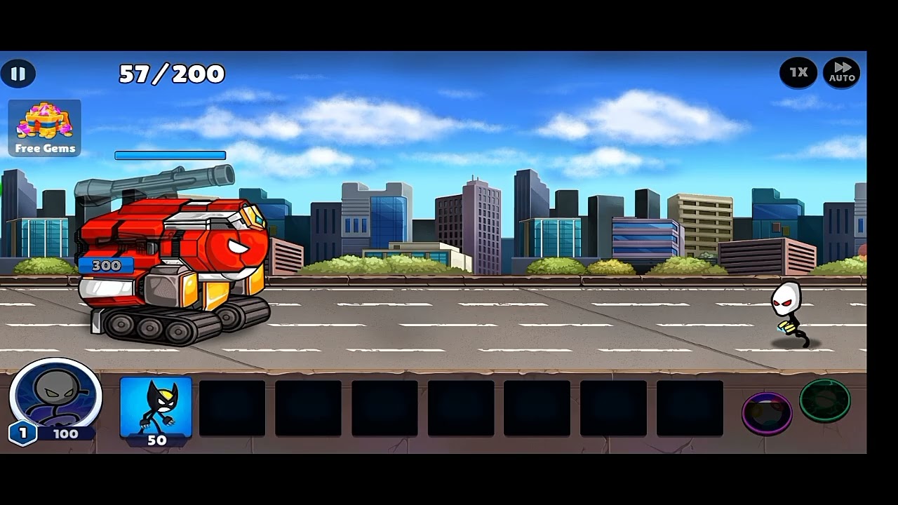 HERO WAR SUPER STICKMAN DEFENCE WALKTHROUGH. GAMEPLAY (PART -1)
