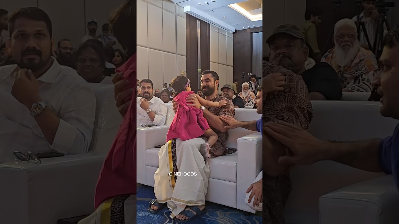 When Indrettan came, Tovino stood up and hugged him❤️Tovino Thomas #tovinothomas