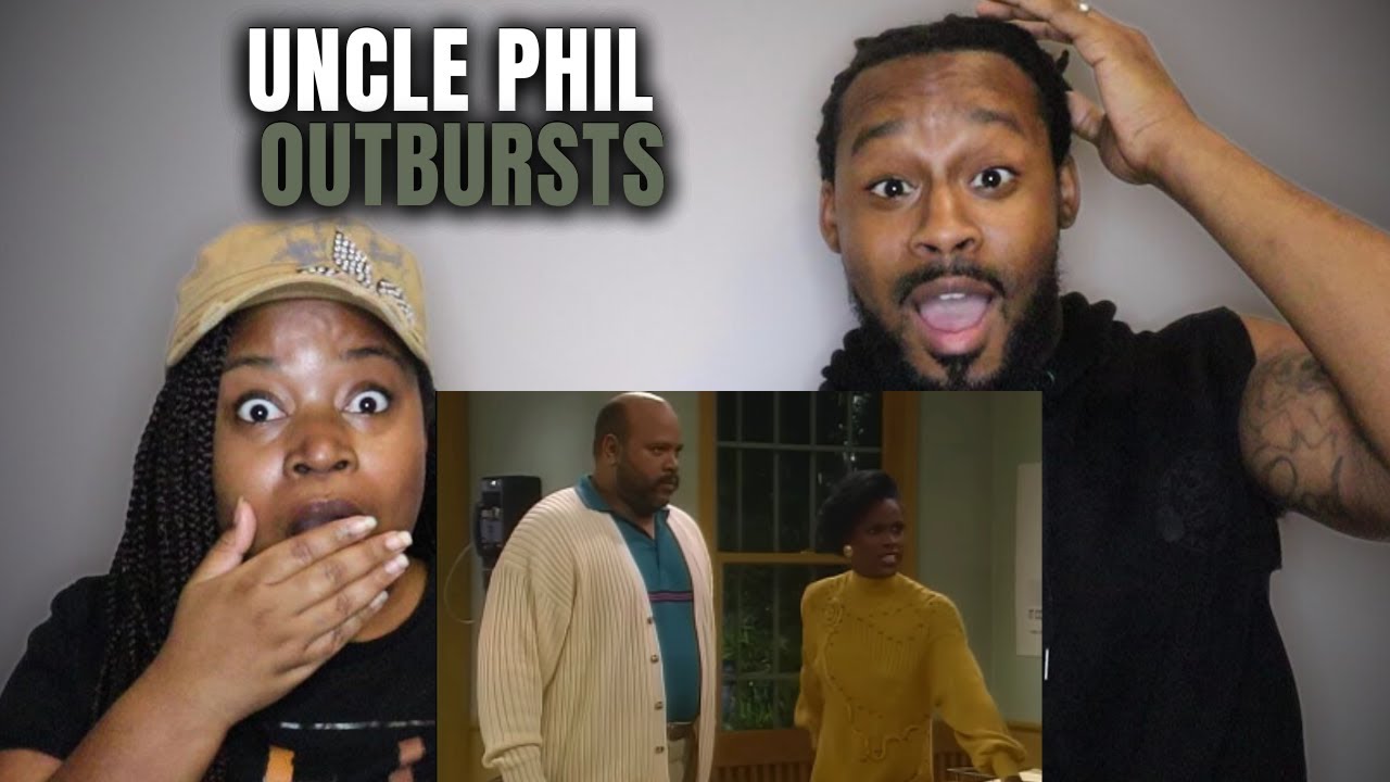 The Demouchets REACT to FRESH PRINCE OF BEL AIR FUNNY MOMENTS (Even More Uncle Phil Outbursts)