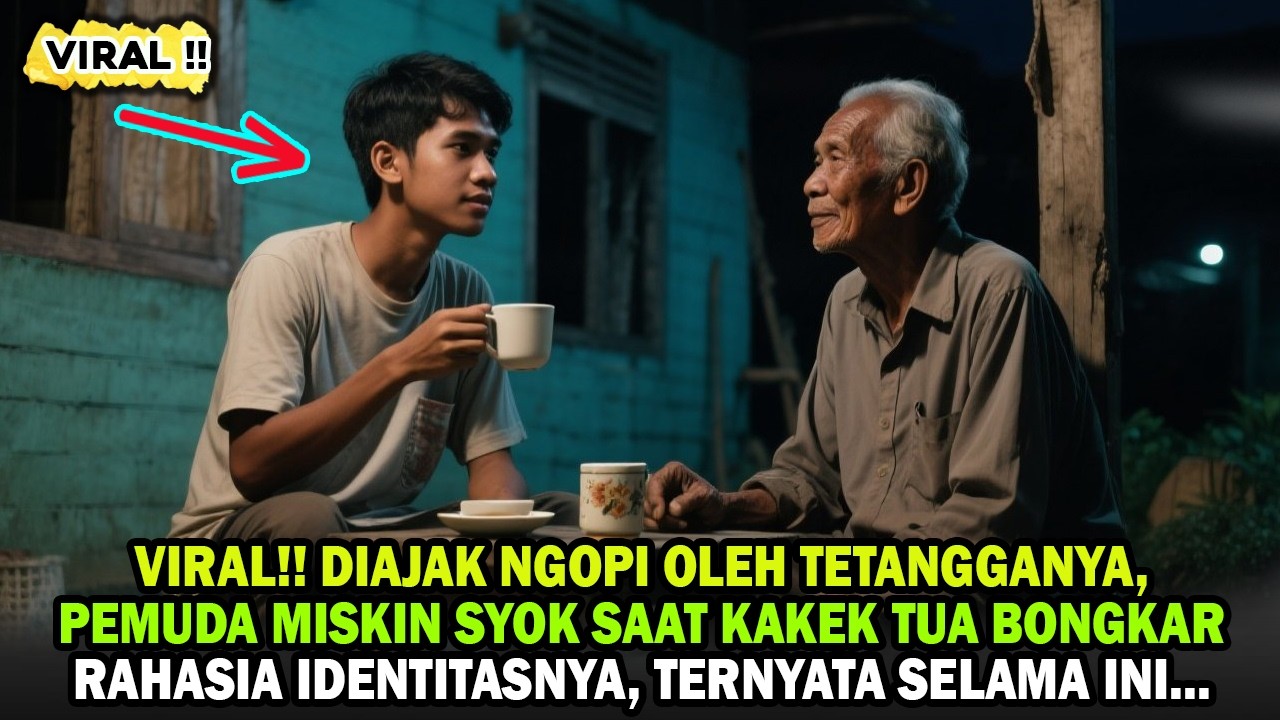 VIRAL!! DIKIRA HANYA KAKEK TUA BIASA, PEMUDA MISKIN TAK MENYANGKA IDENTITAS DI BALIK TETANGGANYA