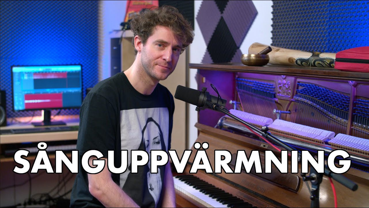 Sånguppvärmning - Följ med i videon