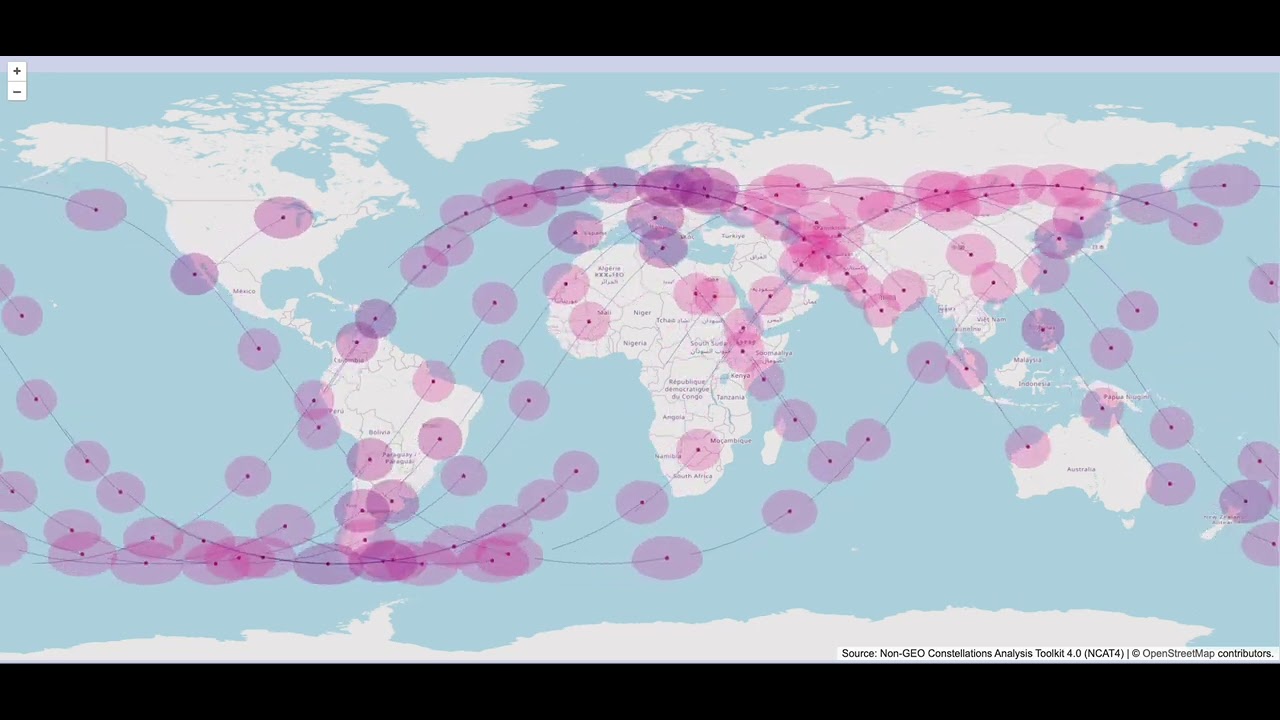 SpaceX Direct-to-Cell constellation - Aug.2024