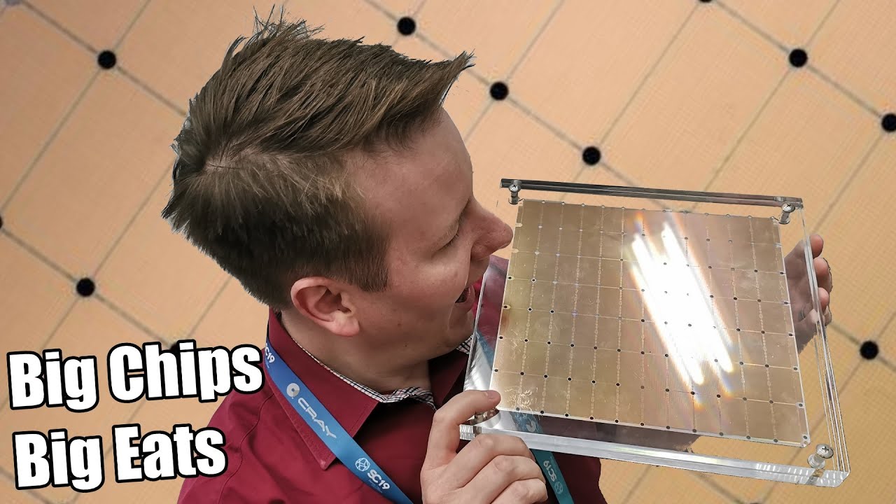 Your Next CPU is Bigger Than Your HEAD 🤯 Cerebras Wafer Scale 2