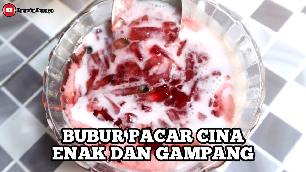 BUBUR PACAR CINA SANTAN ENAK SANGAT GAMPANG