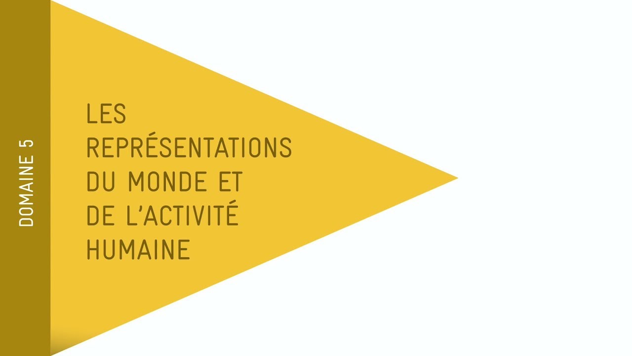Présentation du socle - Domaine 5
