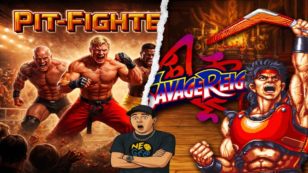 PIT FIGHTER / SAVAGE REIGH / NEO GEO  CD 