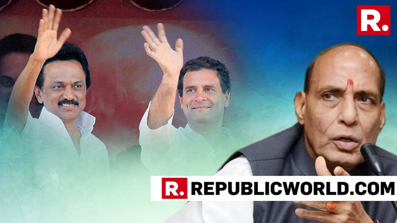 Congress-DMK Alliance An Unholy Preposterous Alliance: Rajnath Singh | #May23WithArnab