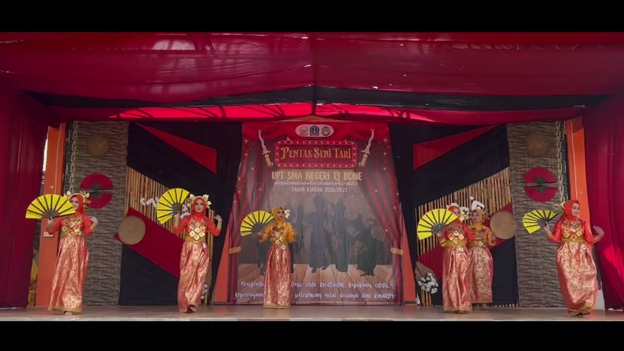 PEMENTASAN TARI 2026 (Ujian Praktek) UPT SMAN 13 BONE, TARI LITA MANDAR.