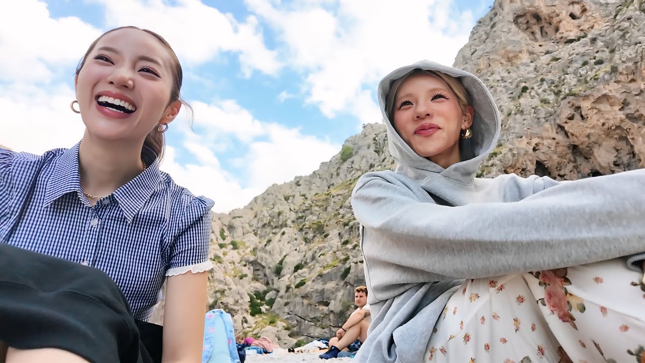 マヨルカで親友と語る幸せな日