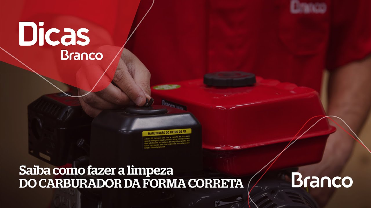 Dicas Branco – Saiba como fazer a limpeza do carburador da forma correta