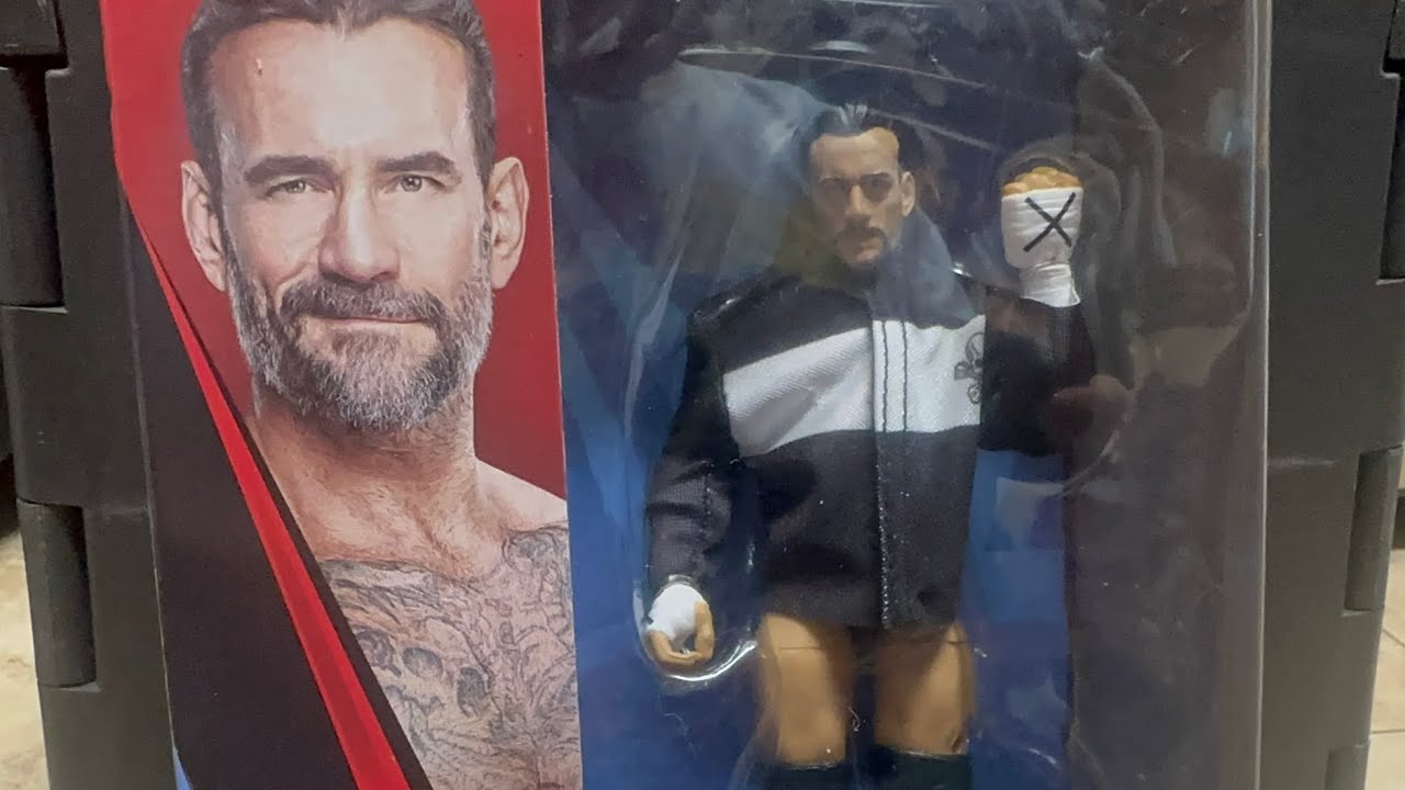 WWE ELITE 124 CM PUNK ACTION FIGURE REVIEW 