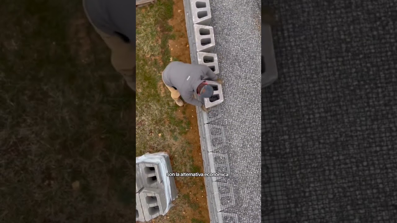 Alternativa para tus muros de contenci&oacute;n #construcci&oacute;n #muros #casas #topografia