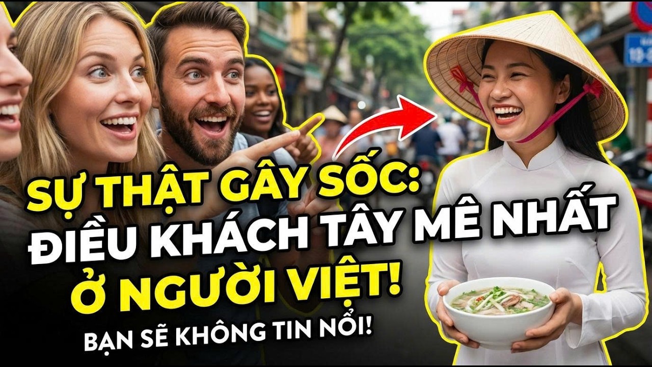 Điều người nước ngoài thích nhất ở người Việt Nam