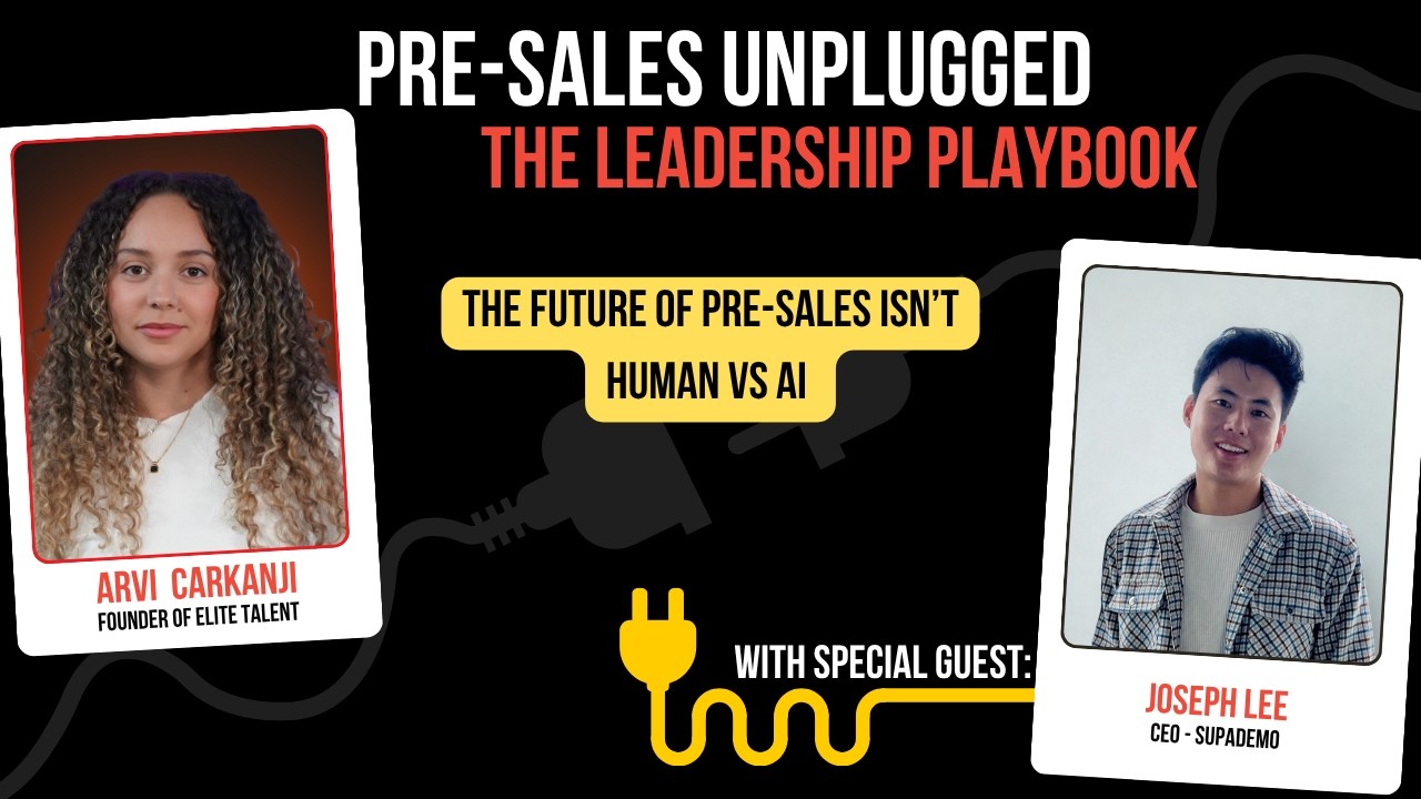 The Future of Pre Sales Isn t Human vs AI with Joseph Lee