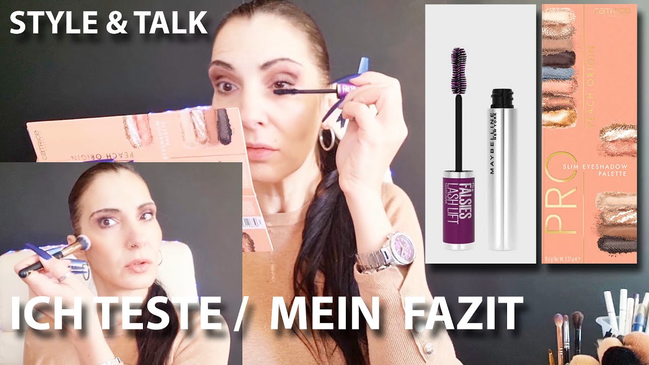 Style&Talk | Mascara Maybelline Falsies Lash Lift | Catrice Pro Earth Peach Origin|AMU|Miranda Carat
