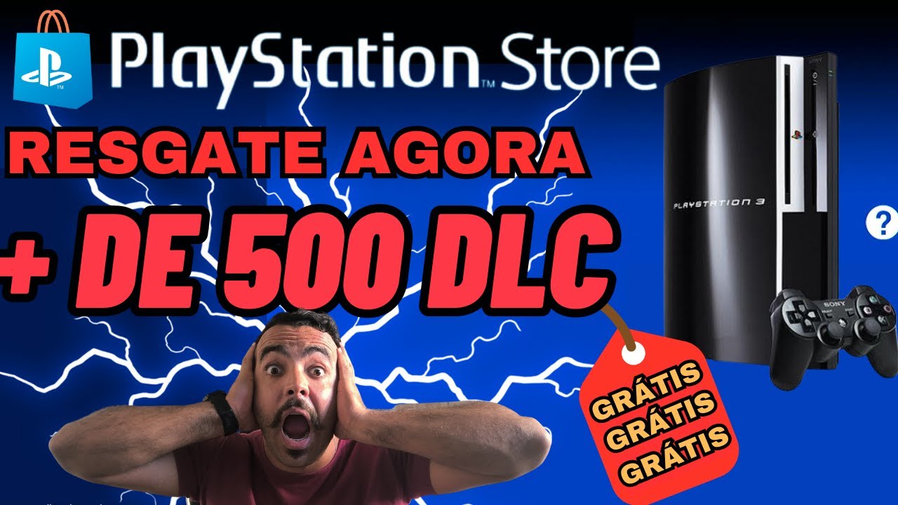 GRÁTIS | Como Resgatar DLC's Na PS Store do PS3 em 2025