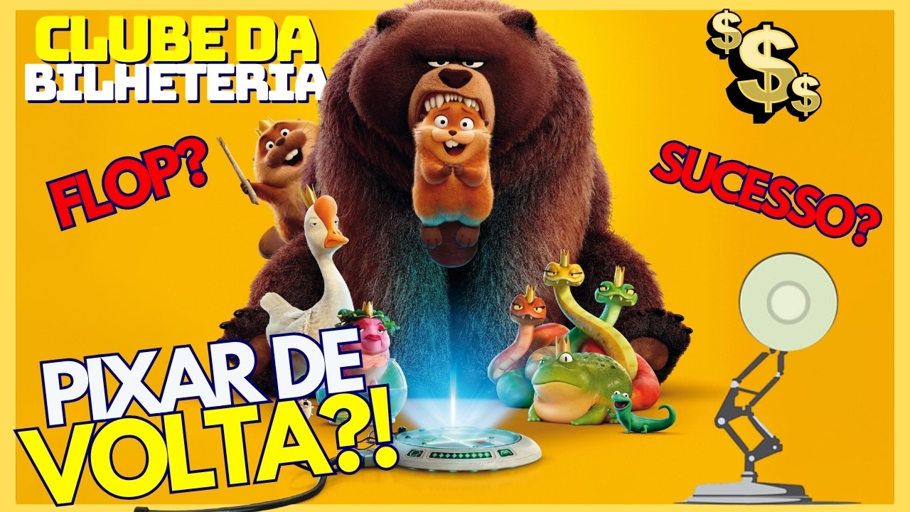 PIXAR DE VOLTA AO TOPO! A NOIVA FLOPA!! Clube da Bilheteria