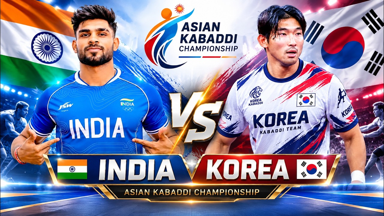 India vs Korea | Asian Kabaddi Match 2026 Live | Asian Sports Tournment 2026