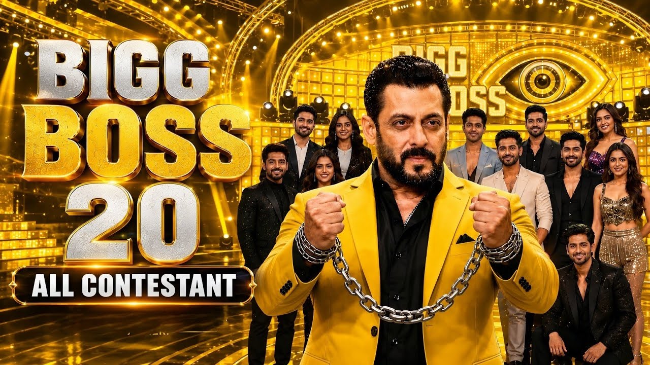 Список участников Bigg Boss 20 | Дата запуска Bigg Boss 20 | Промо BB 20 | Салман Хан | 2026, Big...