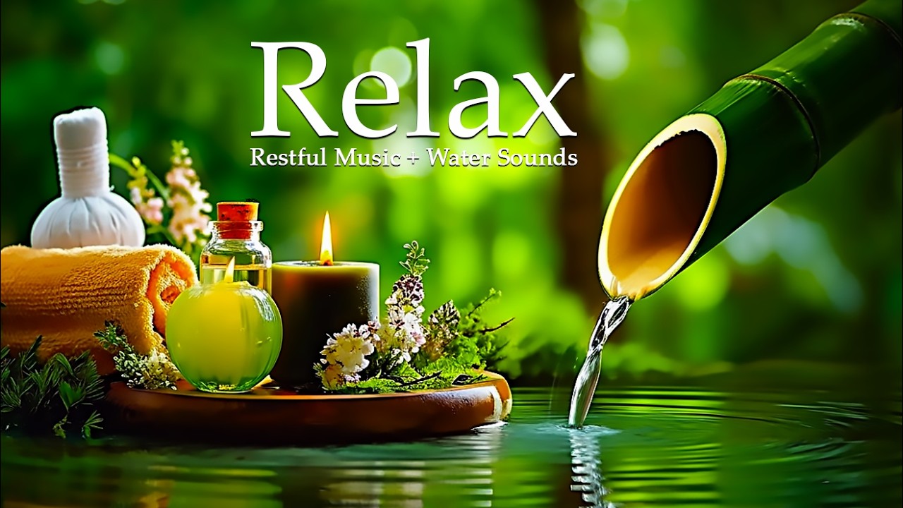 Deep Healing Piano & Waterfall Sounds 🌿 Sleep and Meditation
