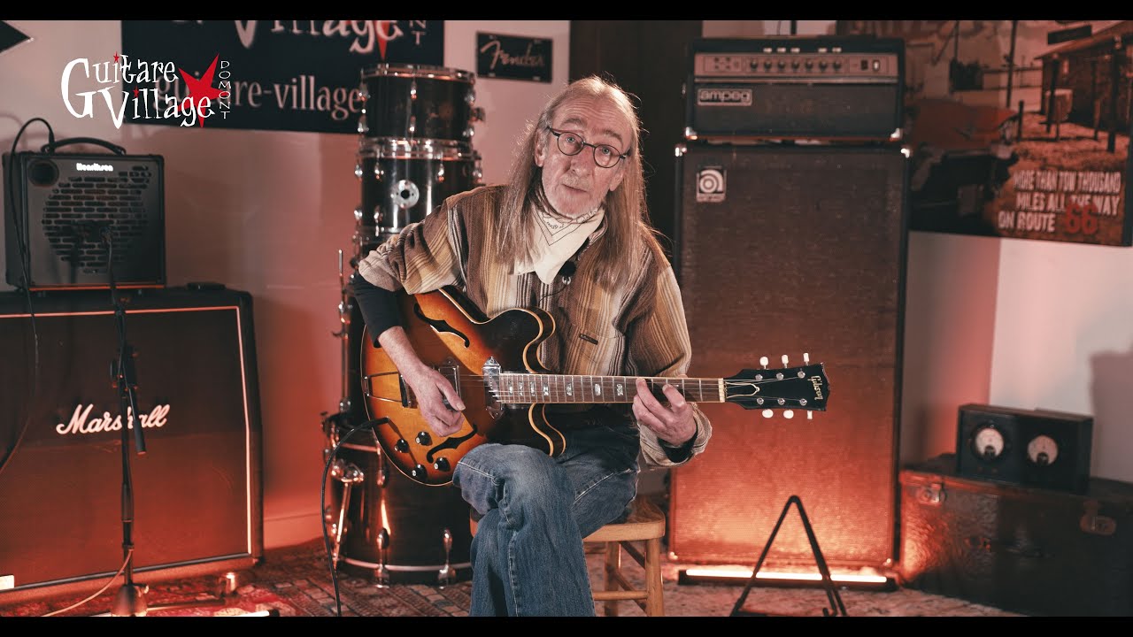 Gibson ES 330 & Grant Green par Fabrice Leder à Guitare Village