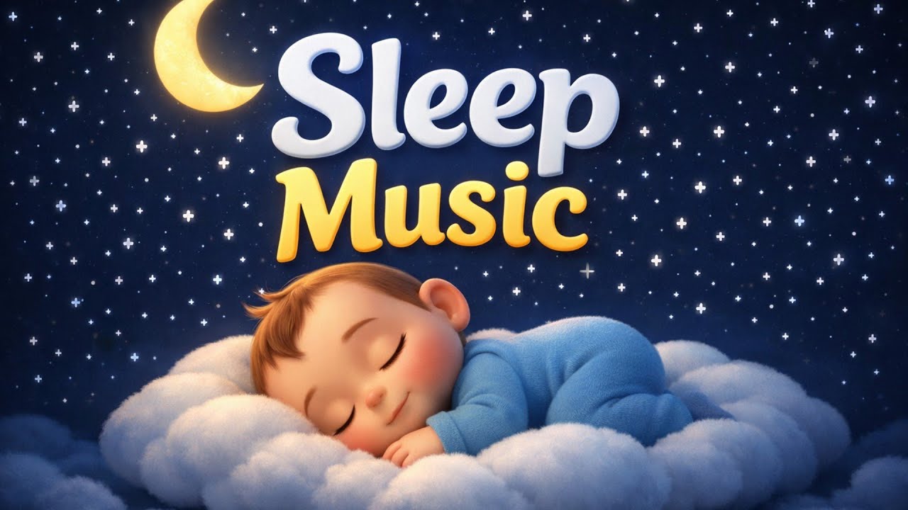🌙 Sleep Instantly in 3 Minutes 💤 Mozart Brahms Lullaby 🌙 Soothing Baby Music to Beat Insomnia