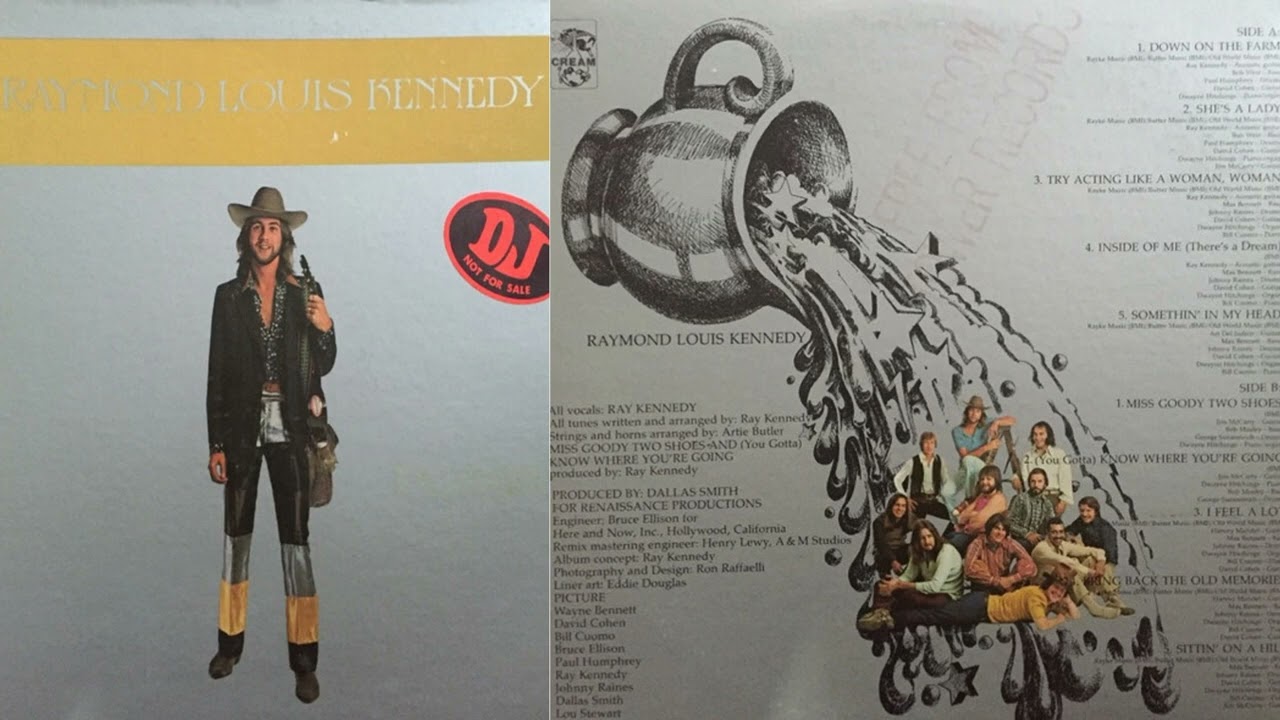 Raymond Louis Kennedy - Miss Goody Two Shoes [1970 Hard Rock USA]