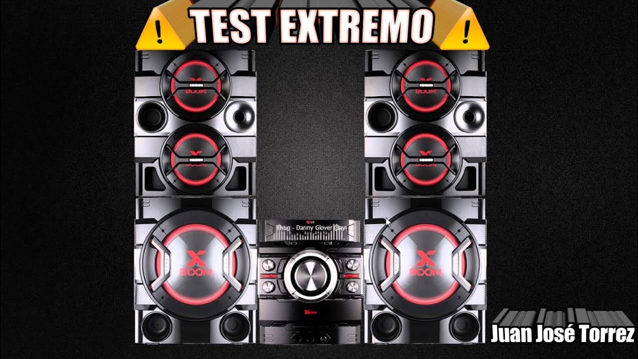 PRUEBA DE SONIDO LG CM9550 / JUAN JOSE TORREZ