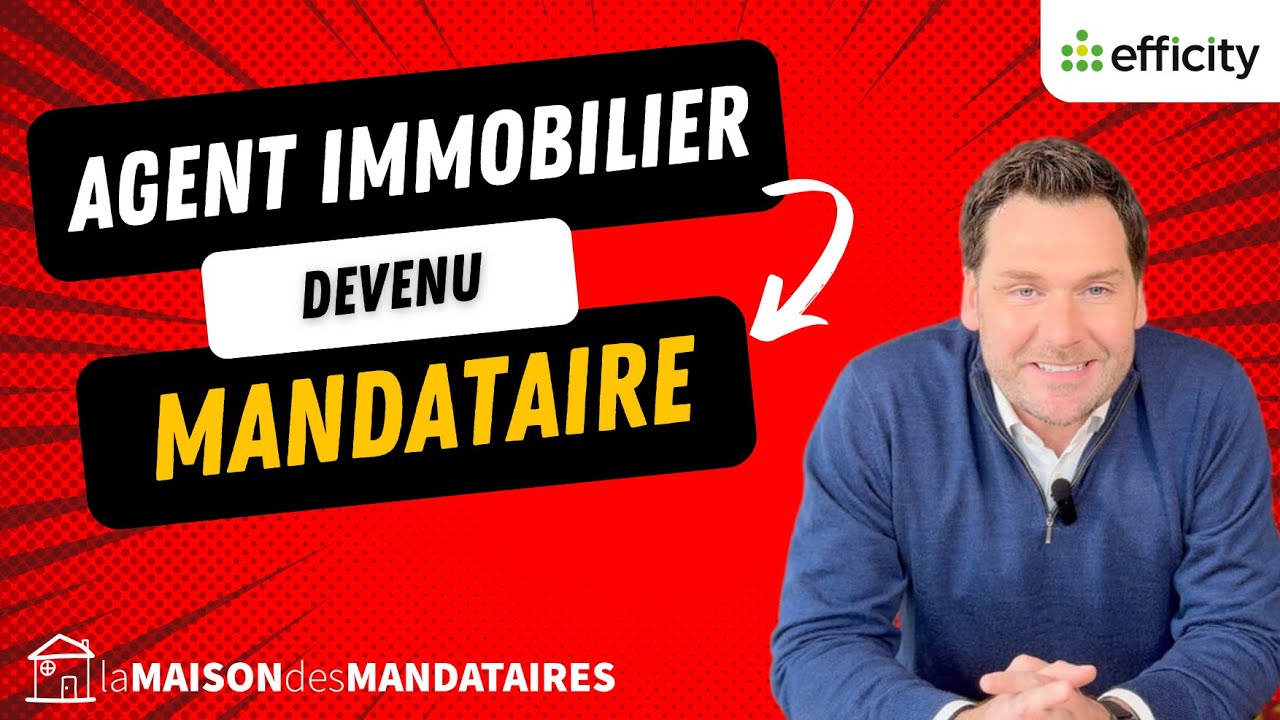 Agent immobilier devenu mandataire - David Heuzé du réseau Efficity