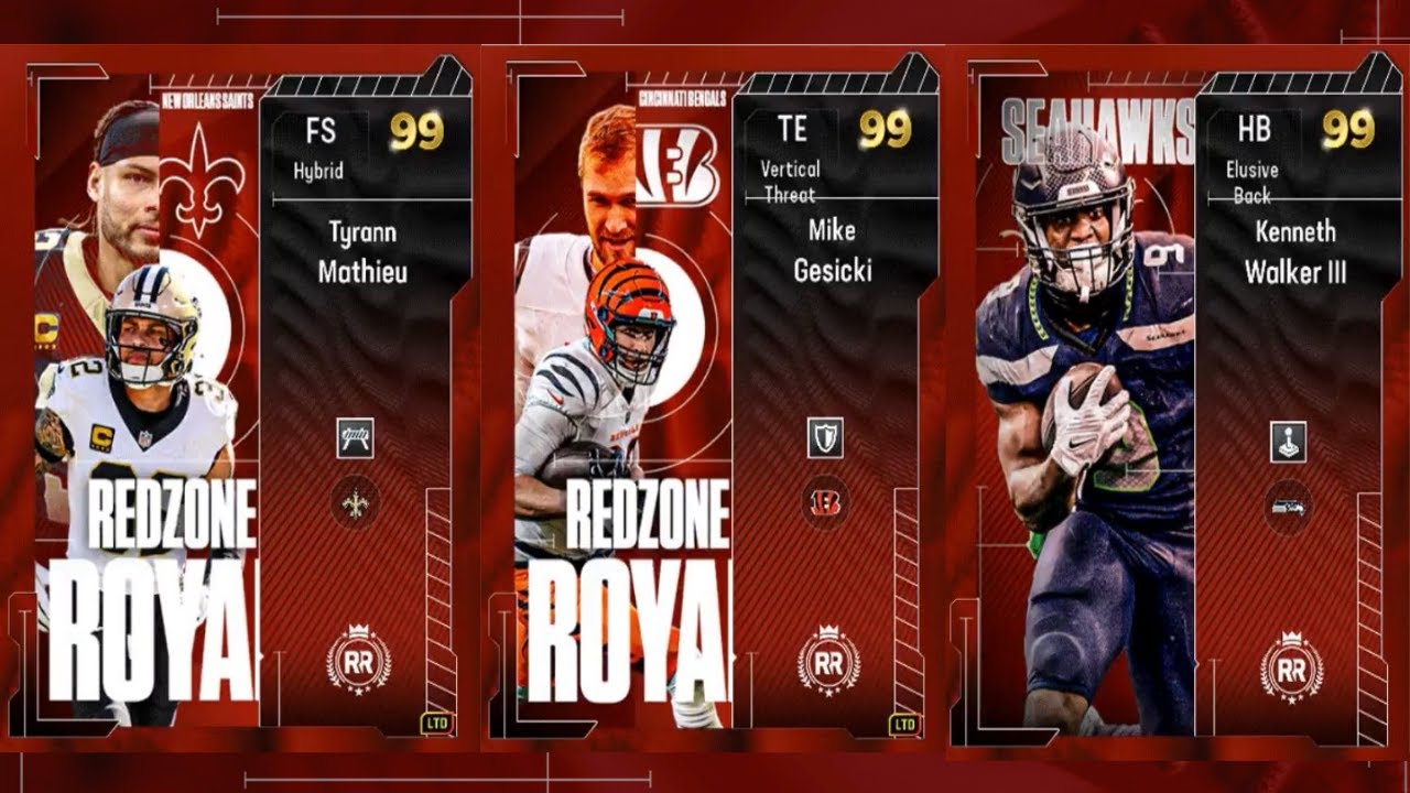 Redzone Royale Release 2 Joe Alt, Poona Ford, LTD Mike Gesicki | Madden 25 Ultimate Team