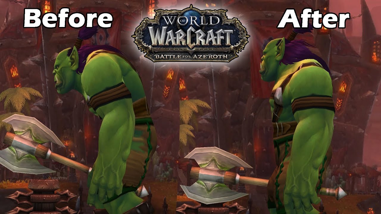 Battle for Azeroth ALPHA: Straight Back Orcs ADDED !!