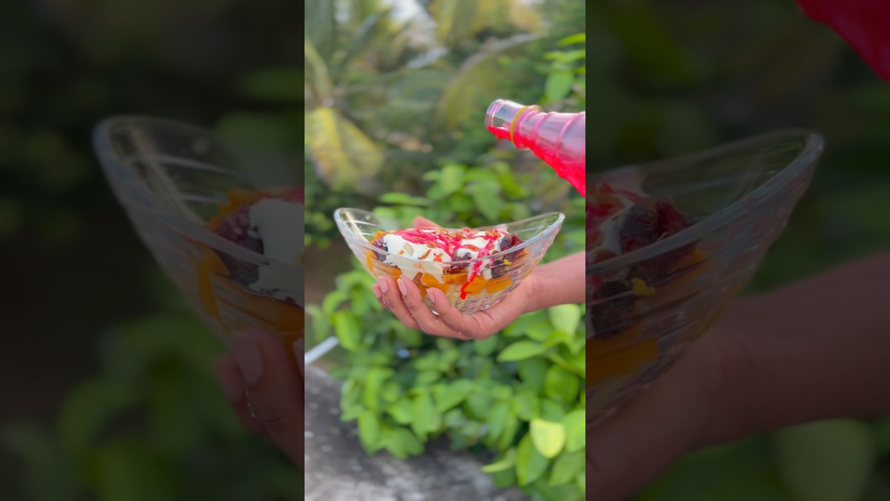Banana Mango Sundae | Fruity Fusion #shorts