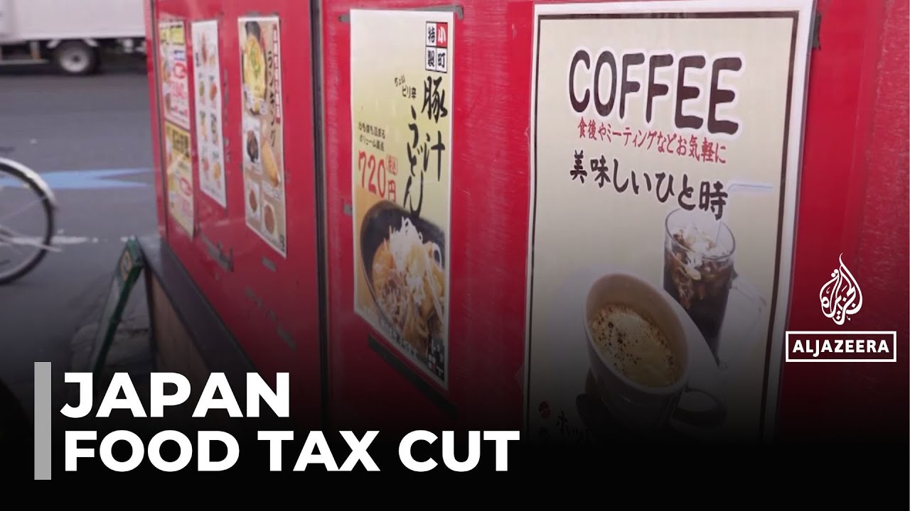 Japan food tax: Plans to cut country's food consumption tax