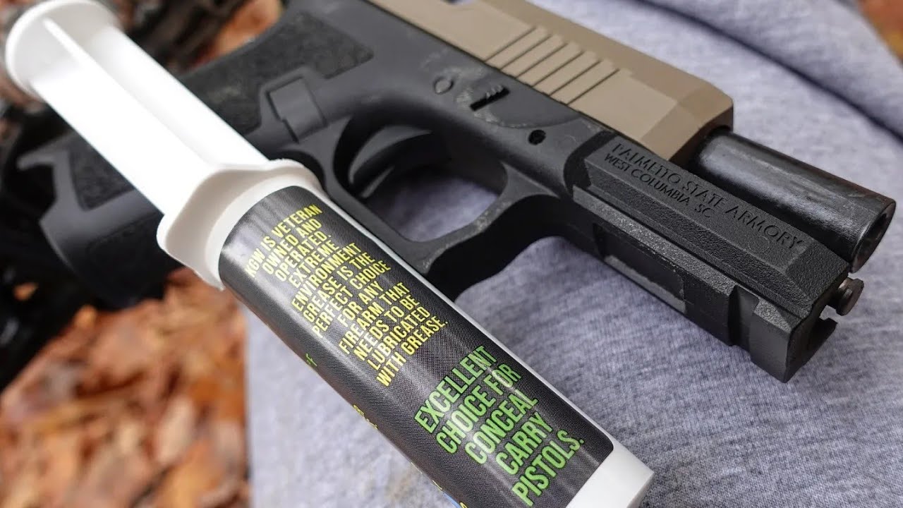 Пистолет EDC — смазывать или не смазывать?