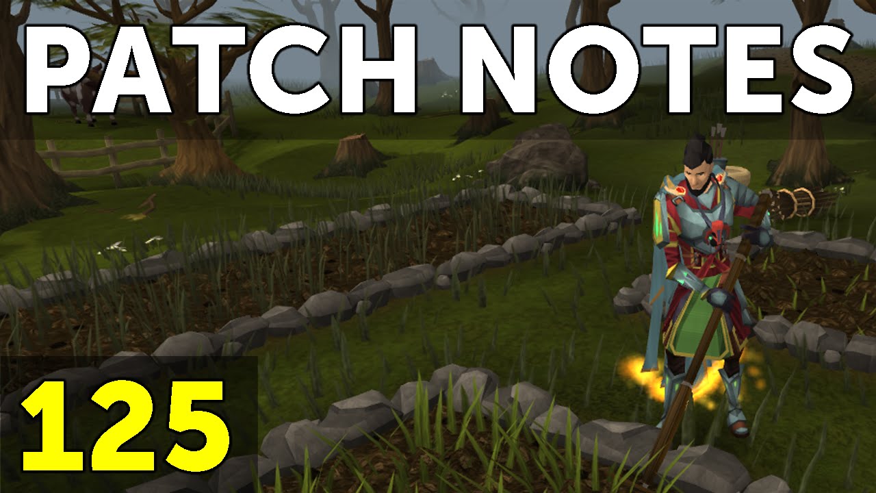 RuneScape Patch Notes #125 - 20th June 2016