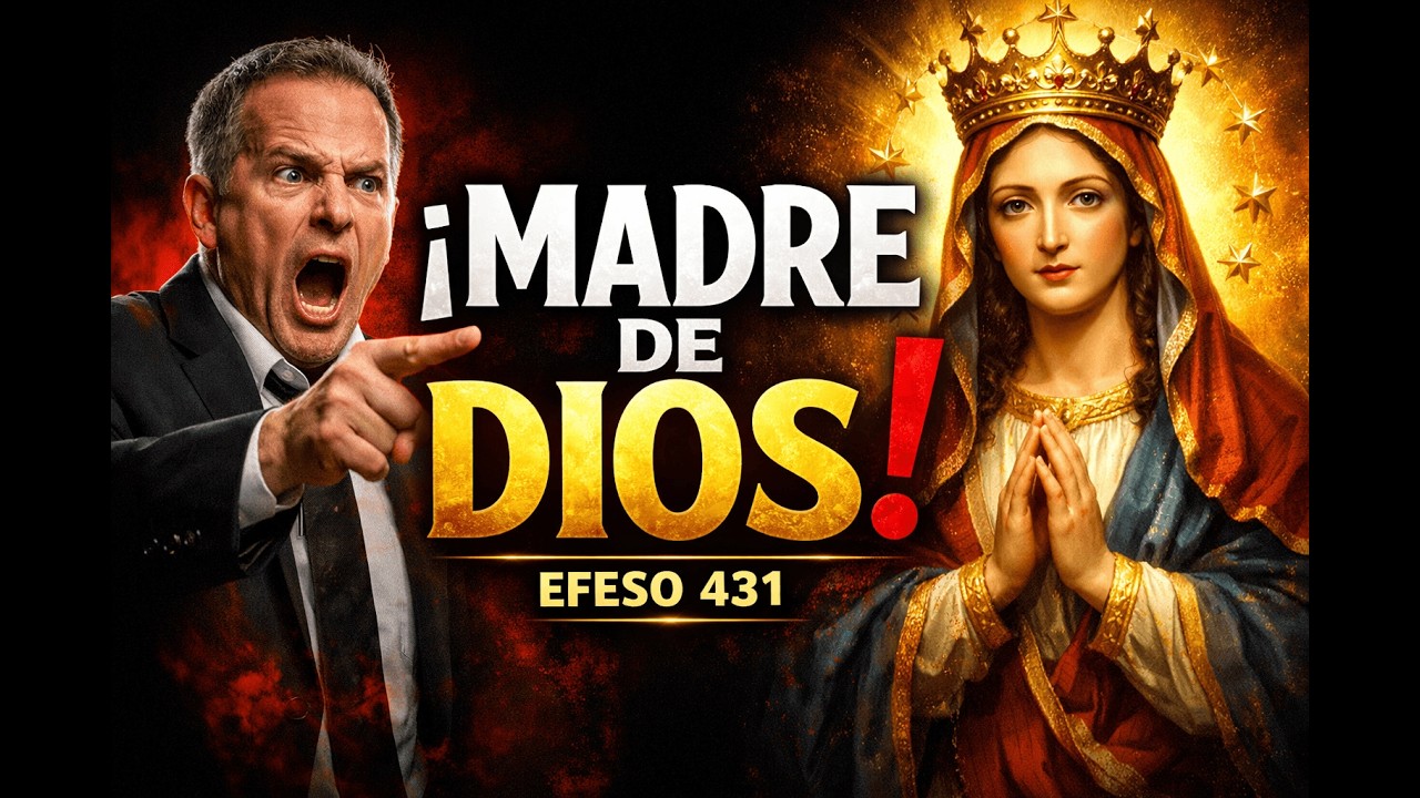 ¿Madre de Dios o Solo Madre de Jesús?El Error que Cometen los Evangélicos-Concilio de Éfeso 431 d.C.