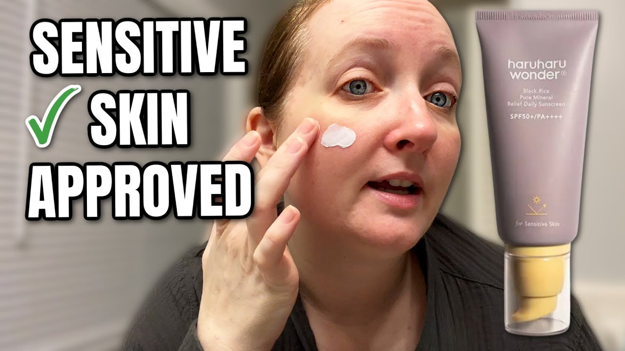 HARUHARU WONDER  🌱Pure Mineral Sunscreen SPF 50 (REVIEW & WEAR TEST)