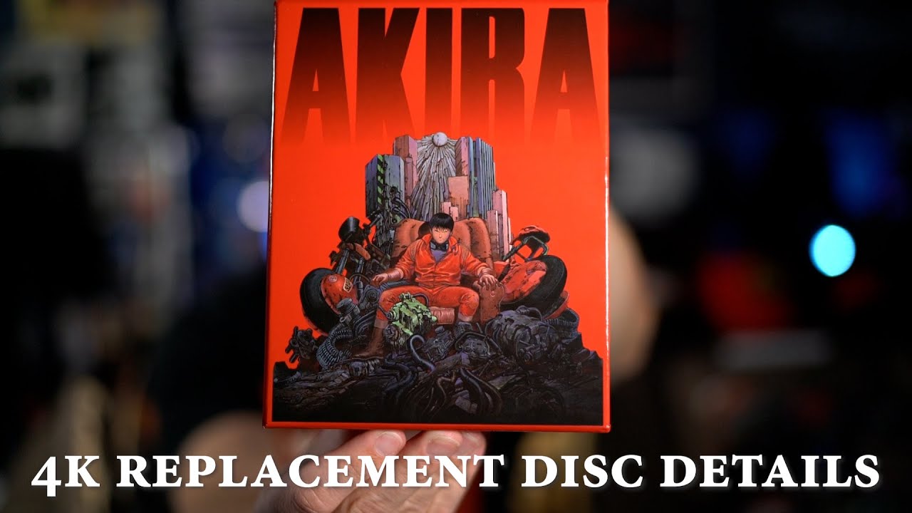 AKIRA 4K UHD Replacement Disc Details