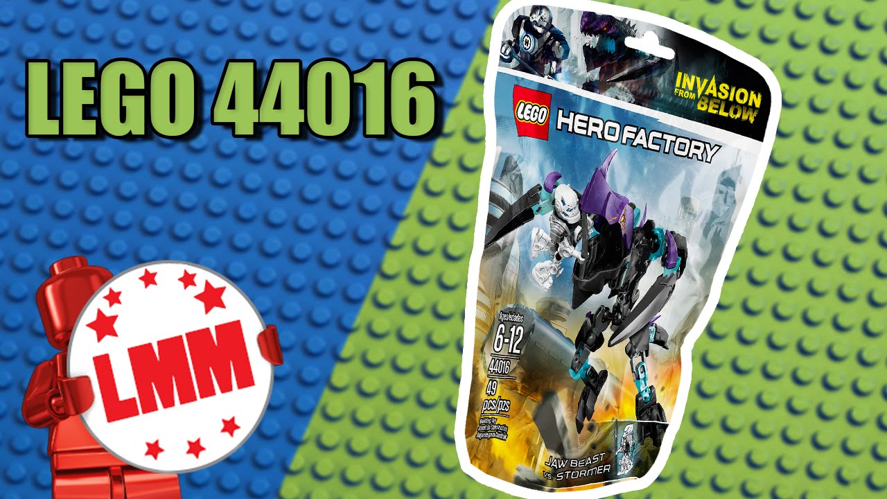 Lego Hero Factory 44016 Jaw Beast VS. Stormer (Кусачий монстр против Стормера)