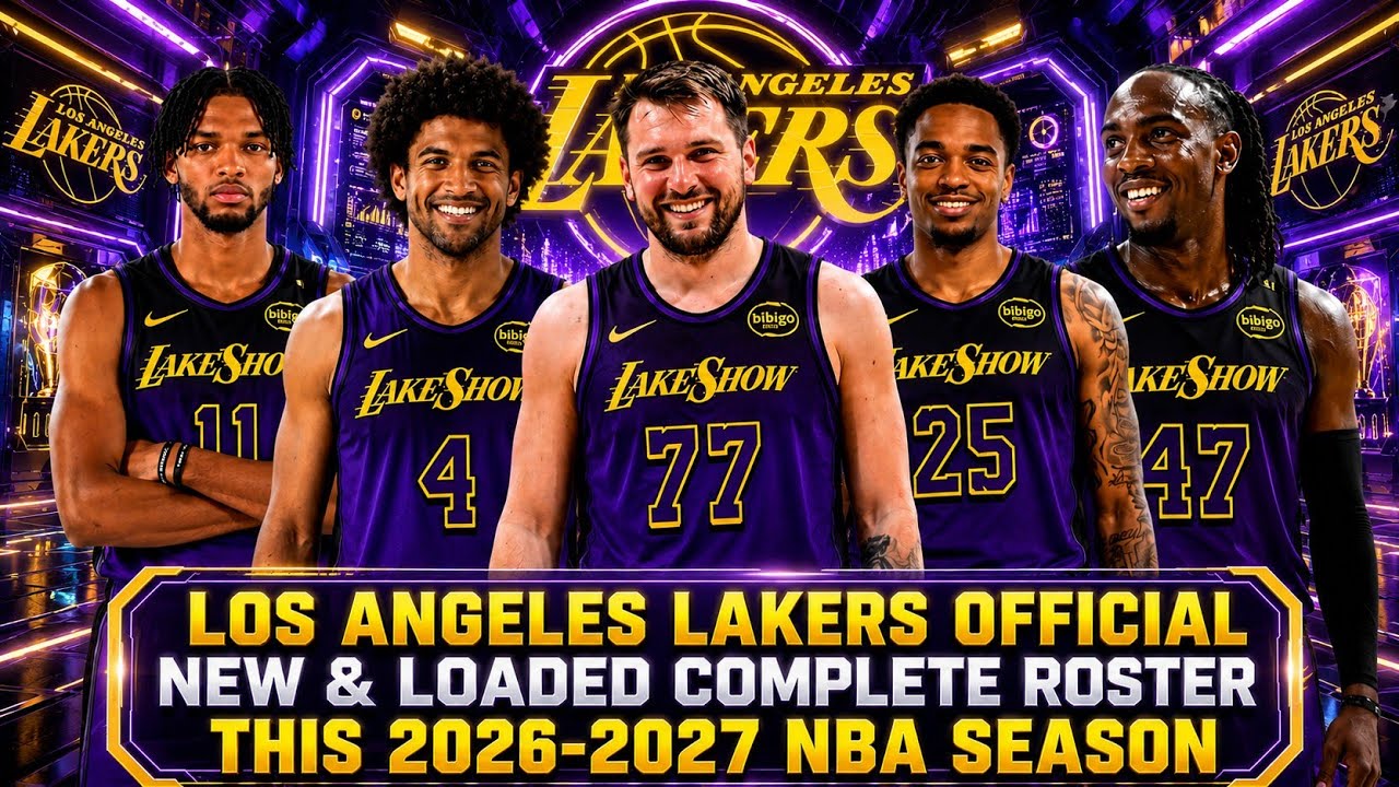 LOS ANGELES LAKERS OFFICIAL NEW & LOADED COMPLETE ROSTER THIS 2026-2027 NBA SEASON | LAKERS UPDATES