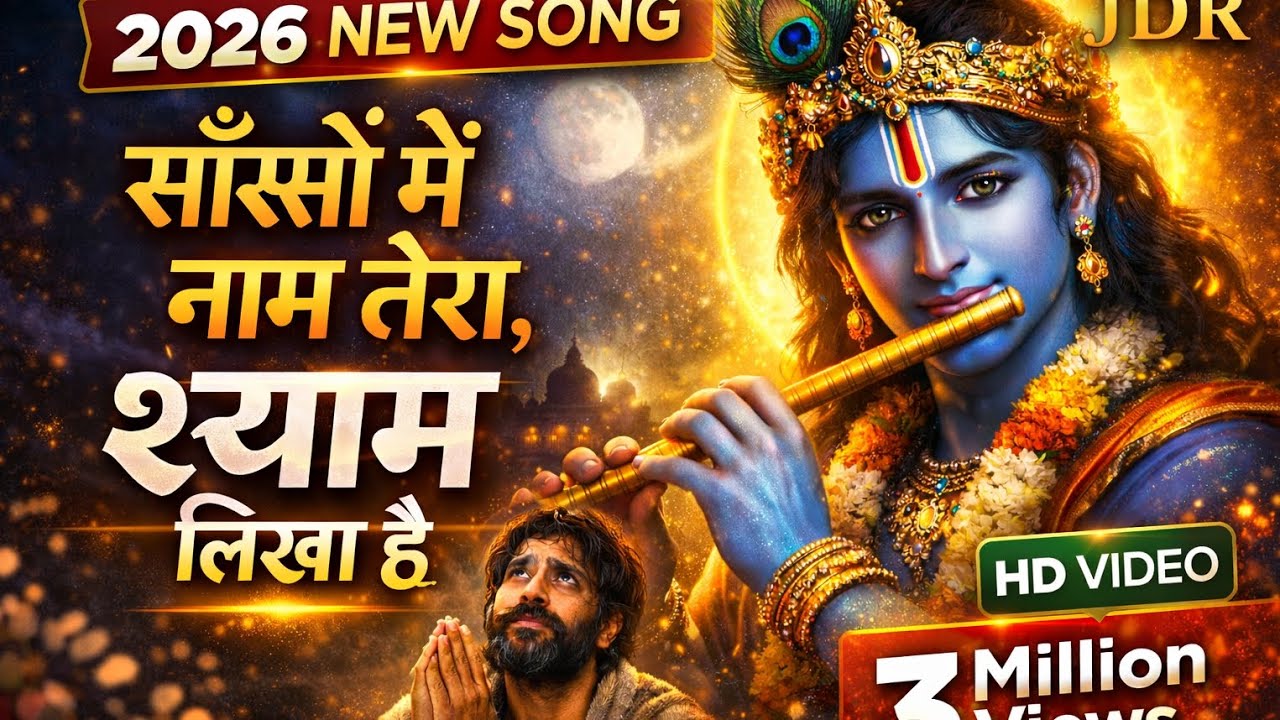 साँसों में नाम तेरा, श्याम लिखा है | Krishna Bhajan 2026 | JDR | Emotional Bhajan