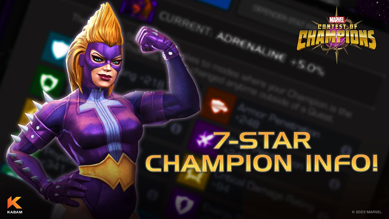 7-Star Champions | Stat Focus | Marvel Contest of Champions
