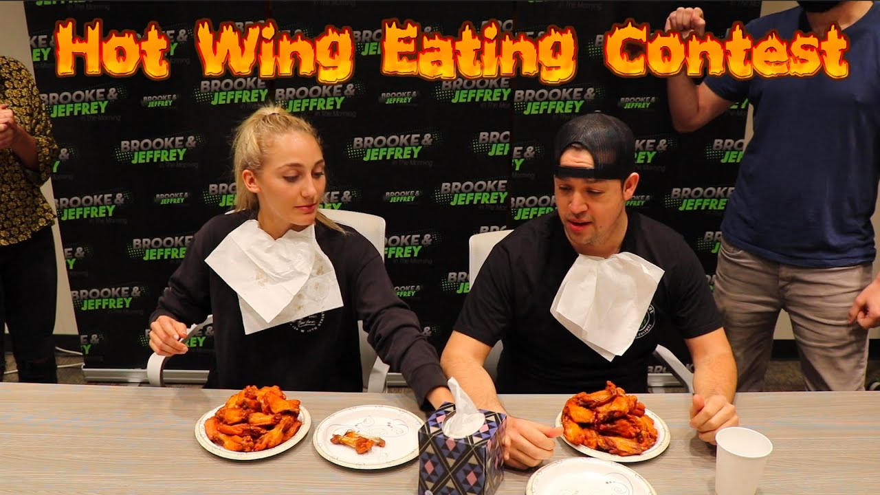 Hot Wing Eating Contest - Winner does the Loser's Makeup