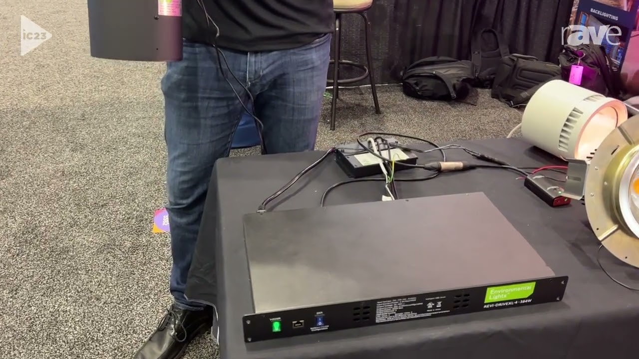 InfoComm 2023: Environmental Lights Talks REVI DMX-Controlled Power Supply for Low-Voltage Lighting