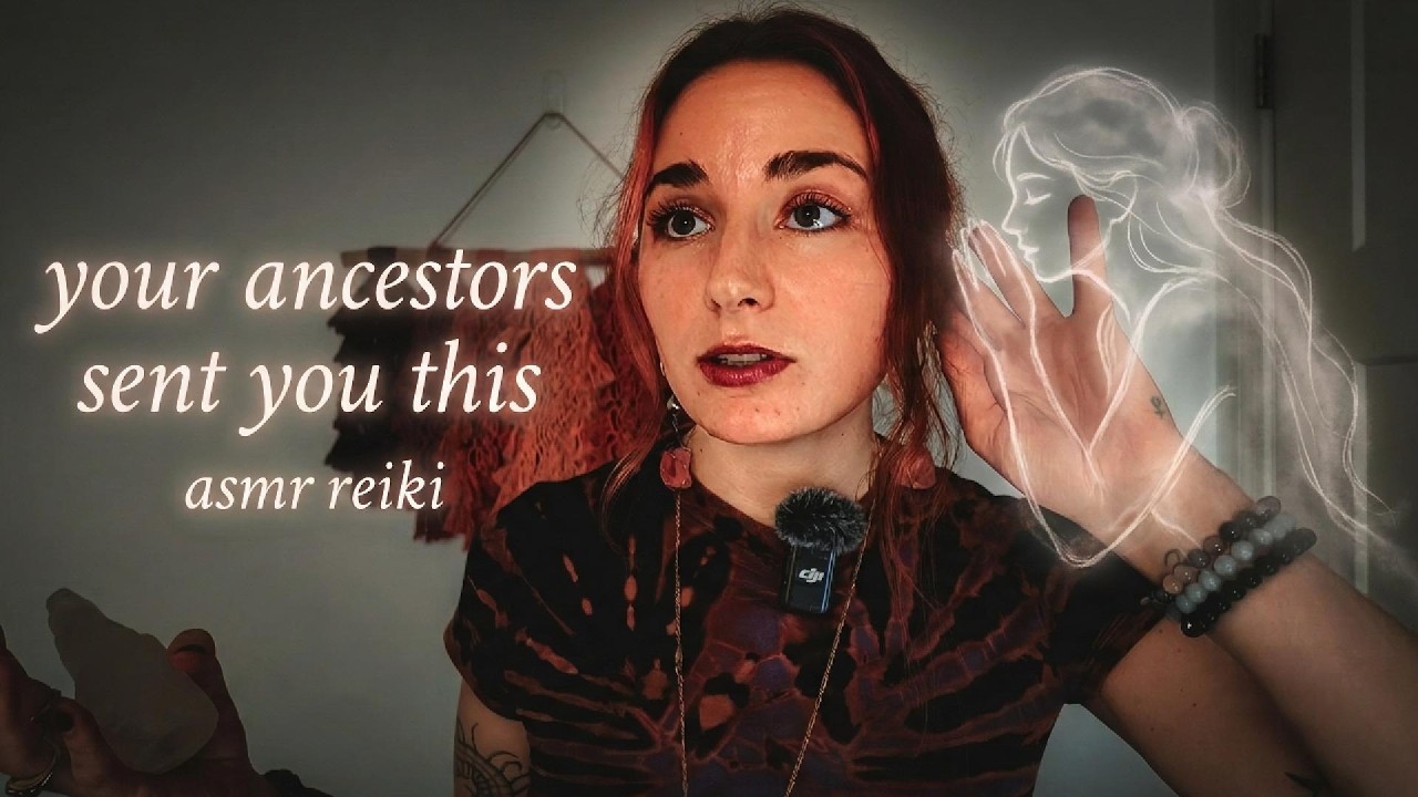 ASMR Reiki 🕯️✨ Connect With Your Ancestors | Full Chakra Cleansing, Guidance & Higher Wisdom 🪽
