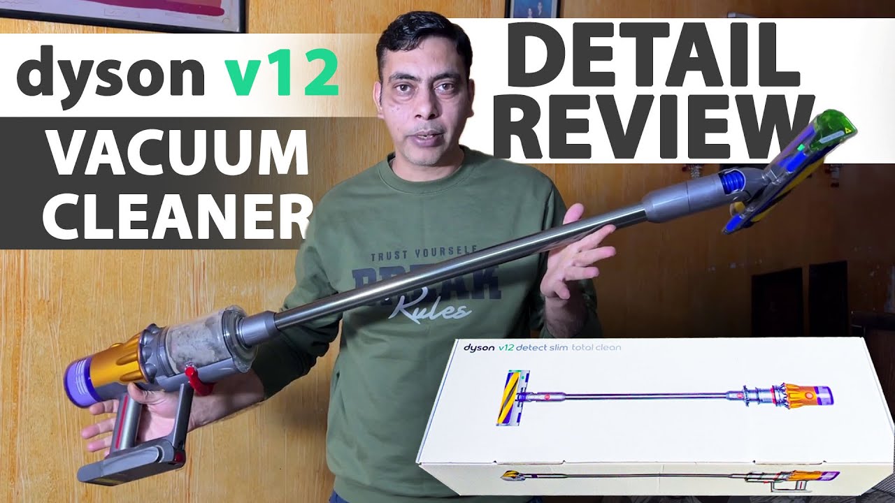 Dyson V12 Detect Slim - Vacuum cleaner with Laser | Unboxing | Review