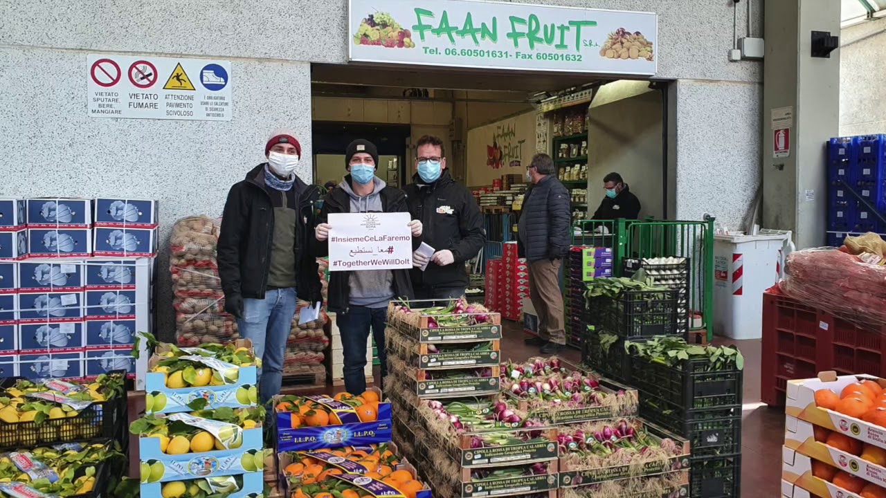 Gli auguri di buona Pasqua dagli operatori del Mercato Ittico e dal Mercato Ortofrutticolo del CAR