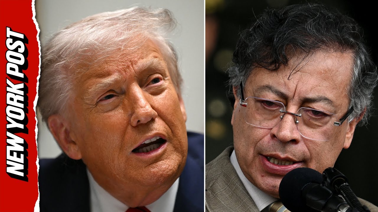 Trump przedstawia plan spotkania z prezydentem Kolumbii Gustavo Petro